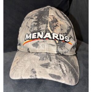 Menards Camo Adjustable Hat Embroidered Americana - Workwear - Normcore
